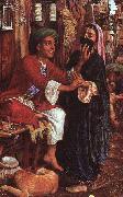 William Holman Hunt The Lantern Maker's Courtship oil painting on canvas